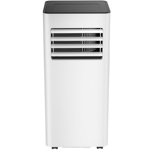 ZAFRO 8,000/10,000 BTU Portable Air Conditioner 3 Modes & Speeds with remote control/24H Timer /LED Display for Bedroom/Office/Living room, White