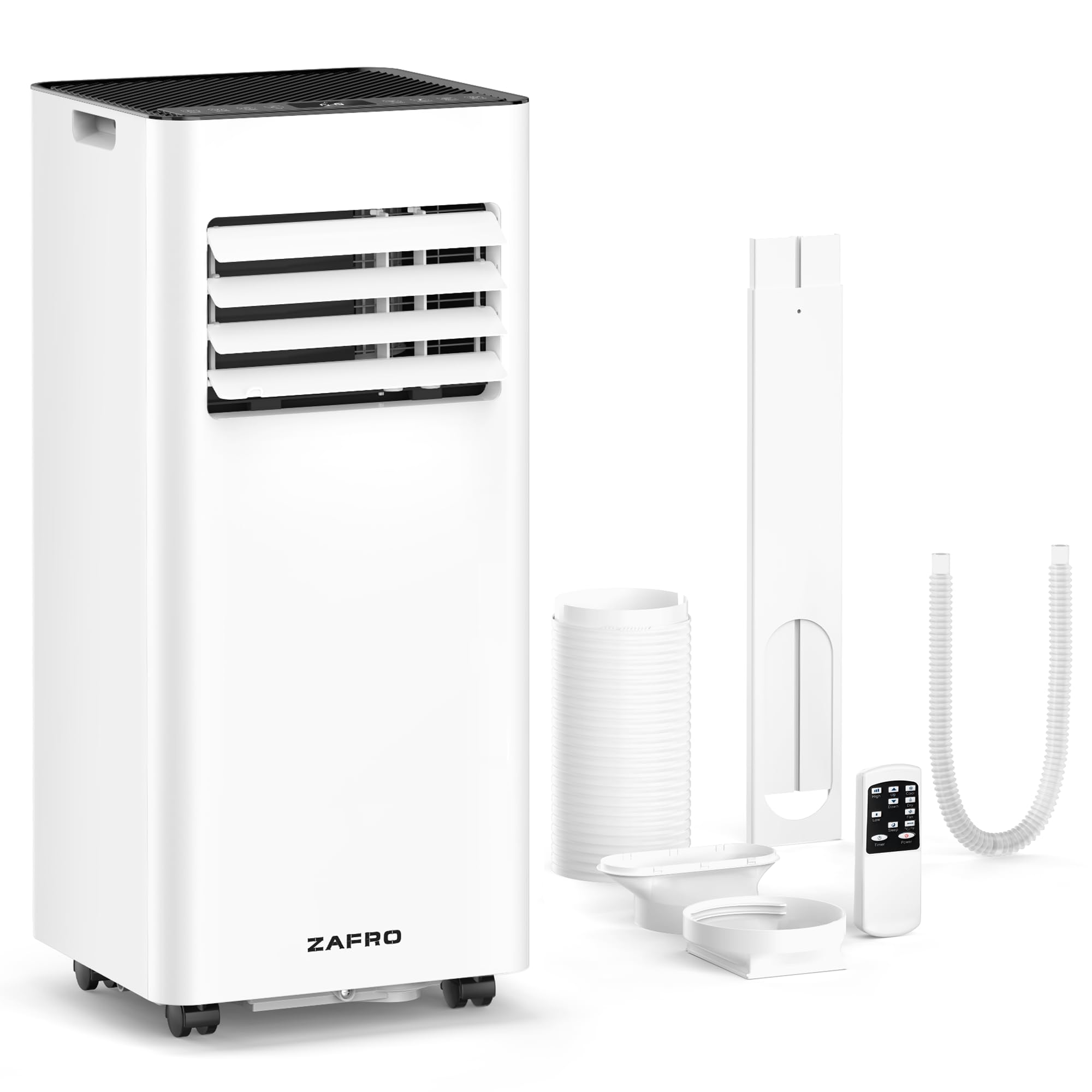 ZAFRO 10,000 BTU Portable Air Conditioner Cools Up To 300 sq. ft.
