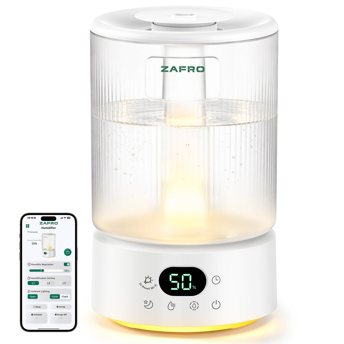 ZAFRO 4.2L Cool Mist Smart Humidifier