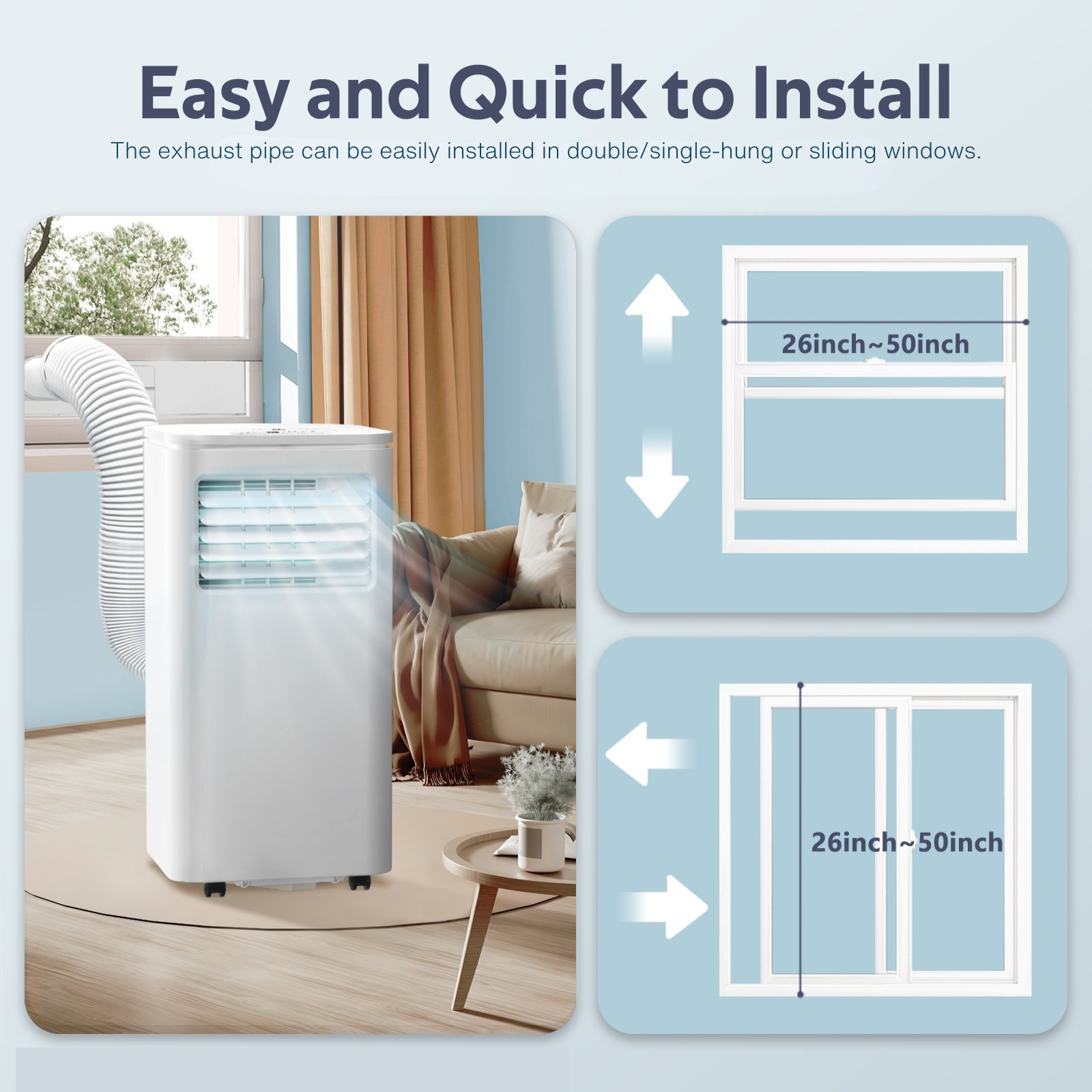 easy to install air conditioner